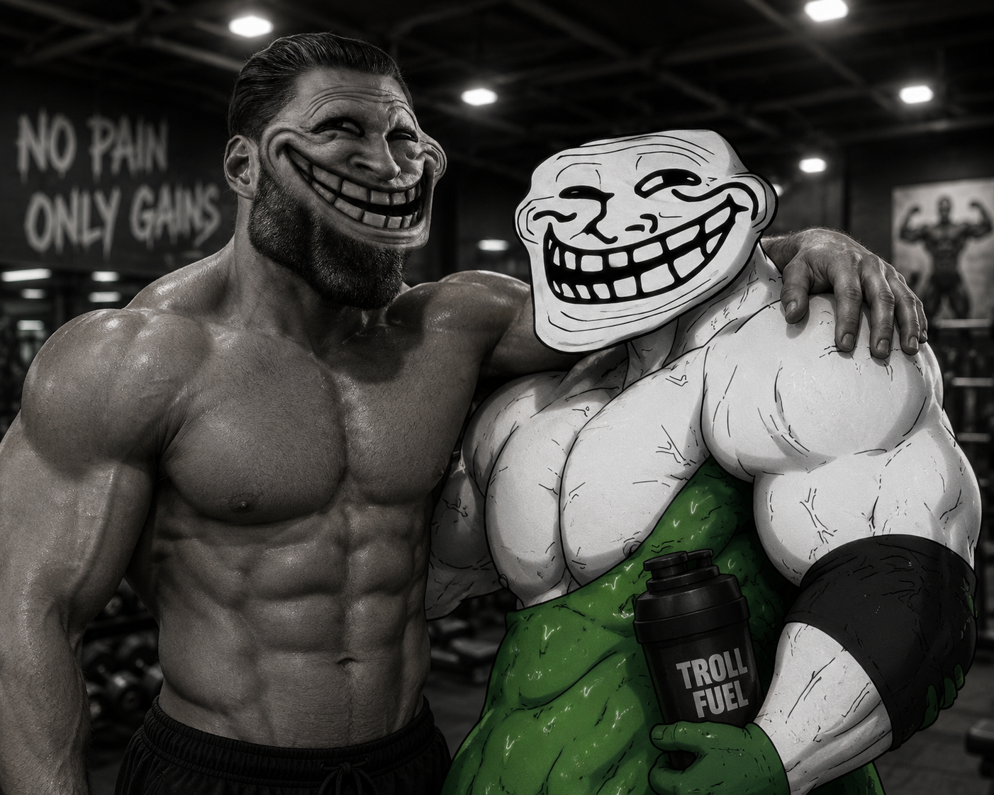No Pain Only Gains